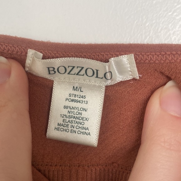 Ribbed Tank Top pink boho - M/L - Picture 4 of 5